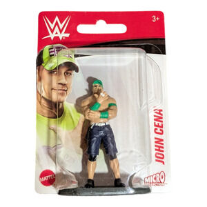 John Cena-WWE Wrestling - Mini Figure 3” Mattel NEW Cake Topper Toy